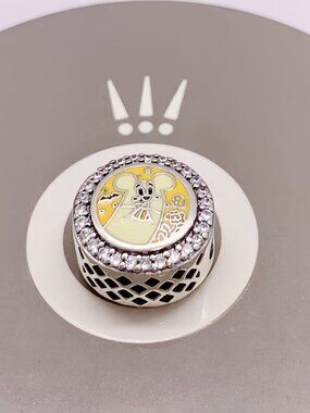 Disney Parks 2025 Mickey & Minnie Ghosts Pandora Charm